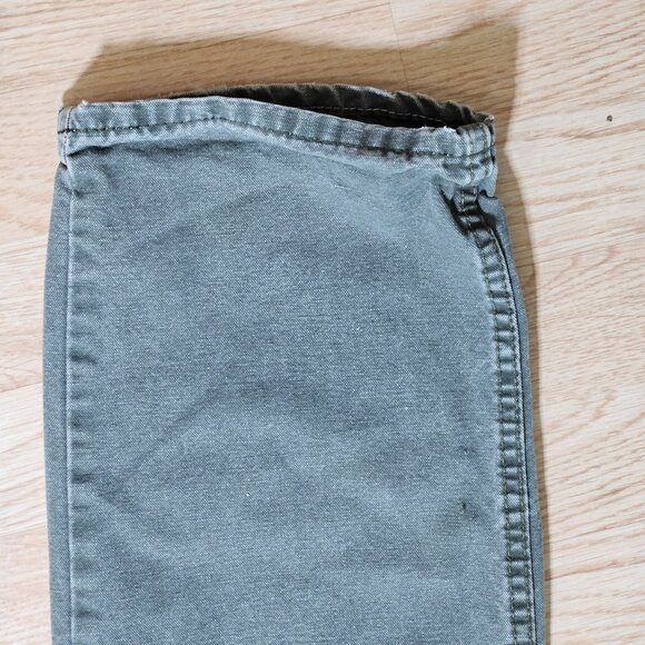 Dickies Mens Green Canvis Pants 34 30 Nice - Picture 5 of 13